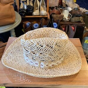 Bailey’s Western Cowboy Straw Hat with buckle detail